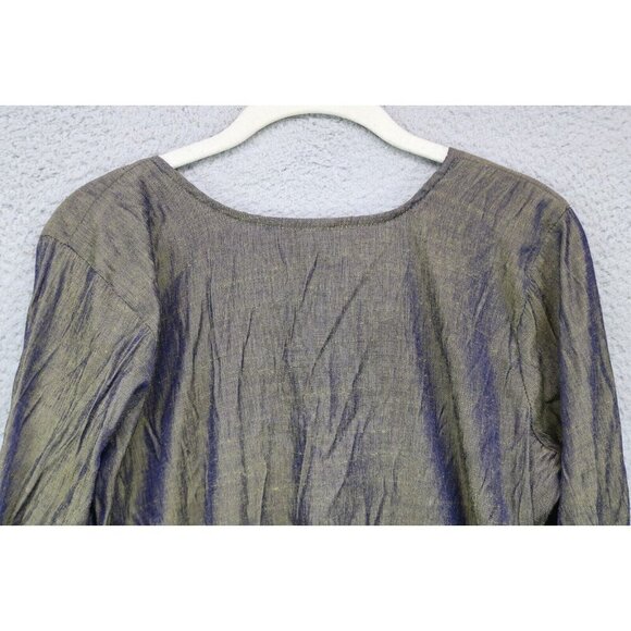 Asta Long Sleeve Iridescent Tunic-Beaded-Size Large - Picture 10 of 10